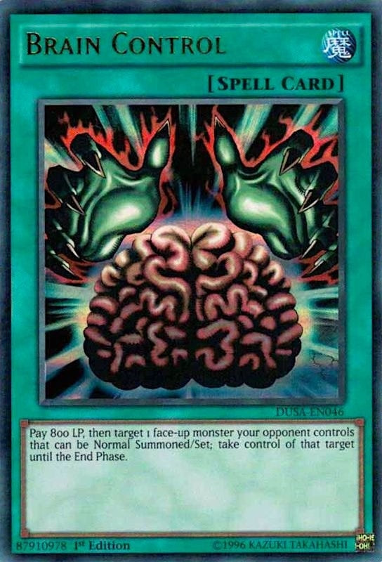 Brain Control (46) (DUSA) - YuGiOh Single