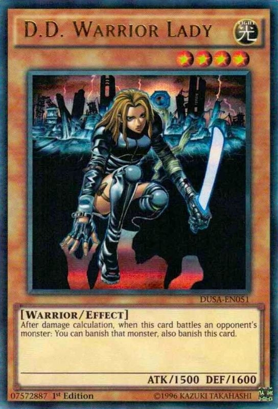 D.D. Warrior Lady (51) (DUSA) - YuGiOh Single