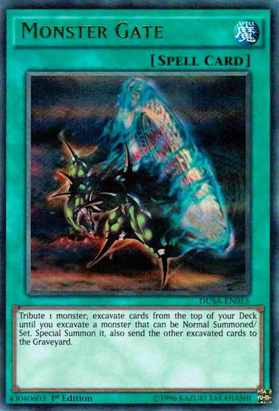 Monster Gate (55) (DUSA) - YuGiOh Single
