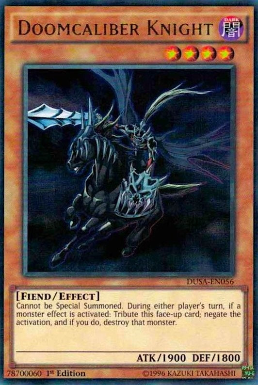 Doomcaliber Knight (56) (DUSA) - YuGiOh Single