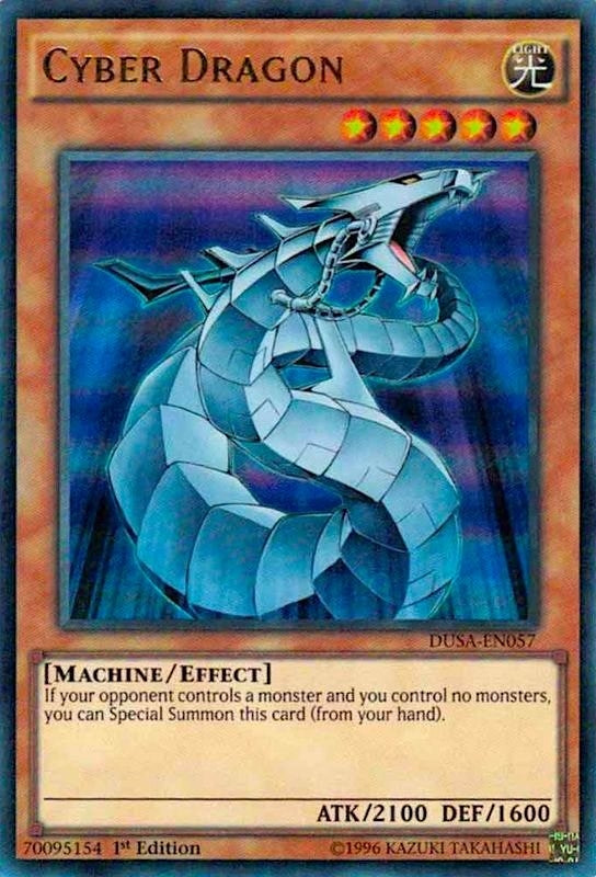 Cyber Dragon (57) (DUSA) - YuGiOh Single