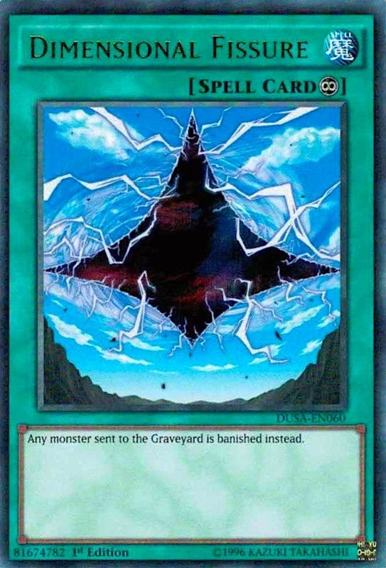 Dimensional Fissure (60) (DUSA) - YuGiOh Single