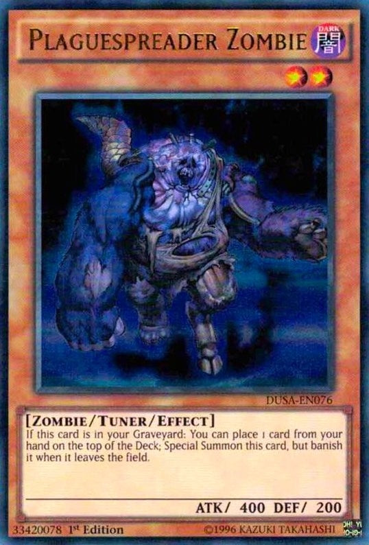 Plaguespreader Zombie (76) (DUSA) - YuGiOh Single
