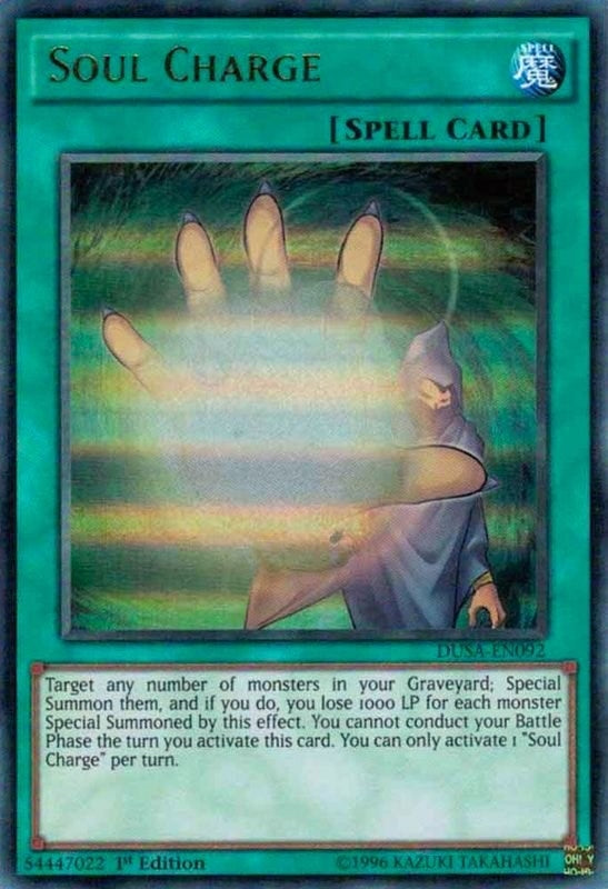 Soul Charge (92) (DUSA) - YuGiOh Single