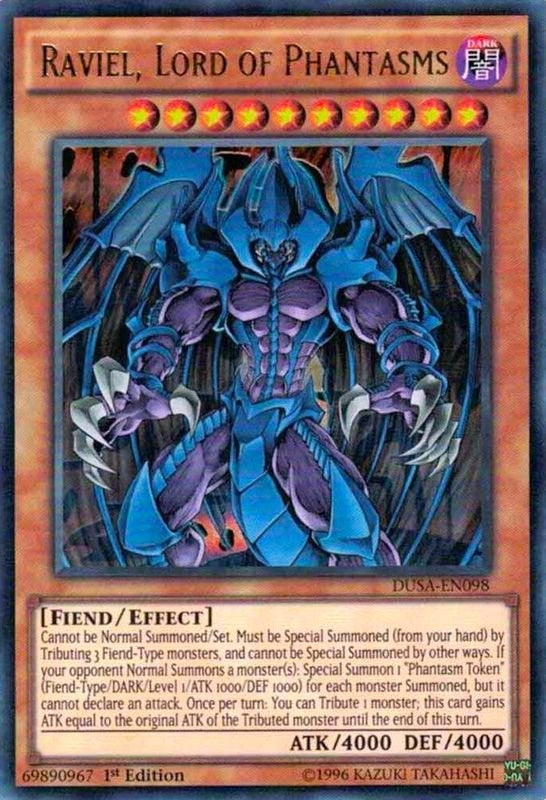 Raviel Lord of Phantasms (98) (DUSA) - YuGiOh Single