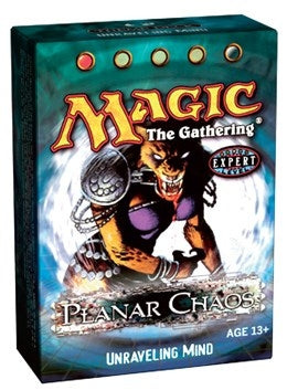 Planar Chaos Theme Deck - Unraveling Mind [PLC] - MTG Sealed