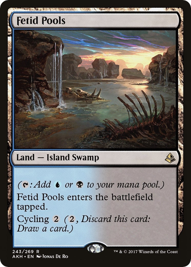 Fetid Pools (243) [AKH] - MTG Single