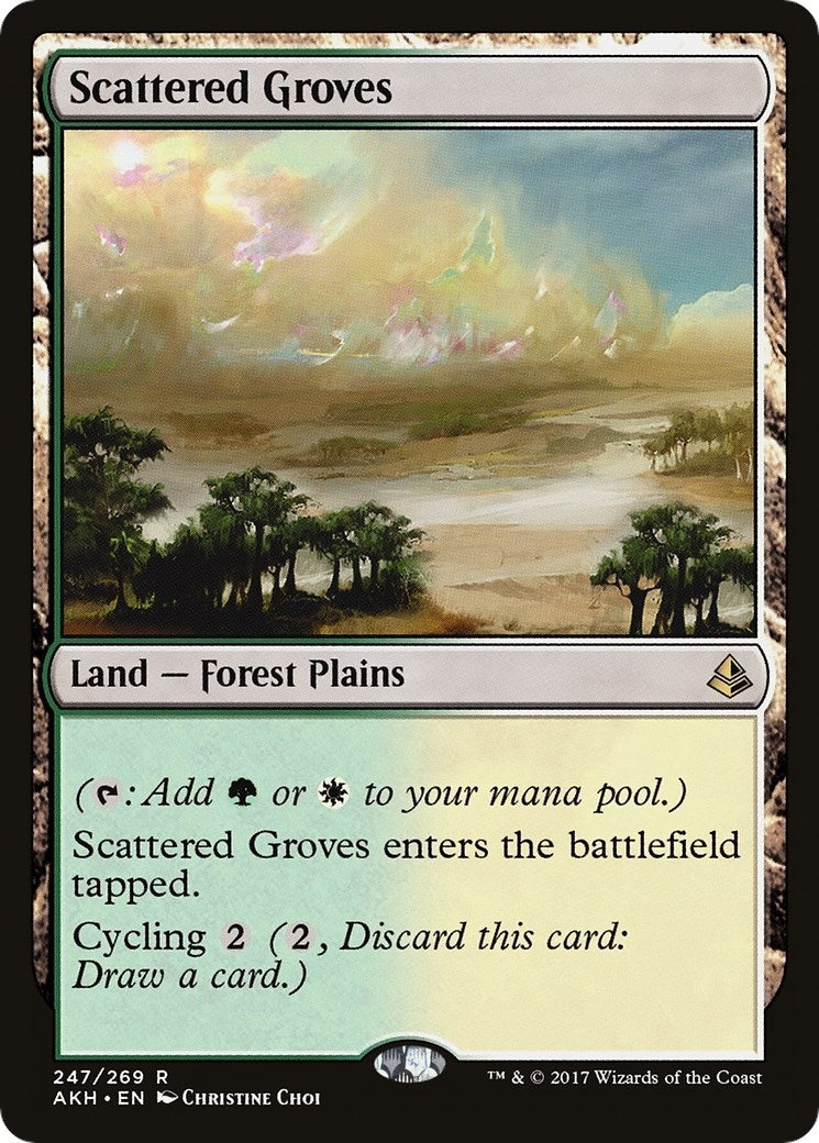 Scattered Groves (247) [AKH] - MTG Single