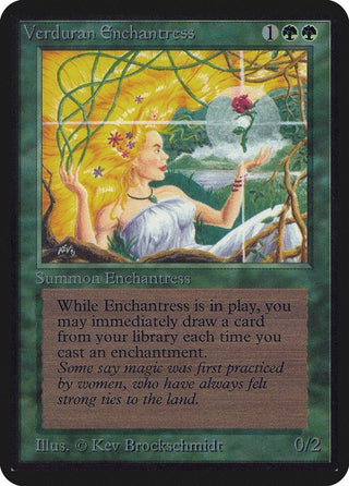 Verduran Enchantress [LEA] - MTG Single