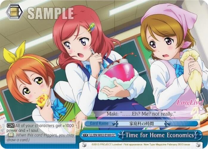 Time for Home Economics (2169) [LL/EN-W02] - Weiss Schwarz Single