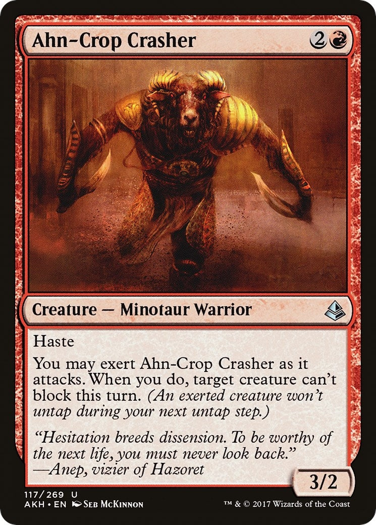 Ahn-Crop Crasher (117) [AKH] - MTG Single