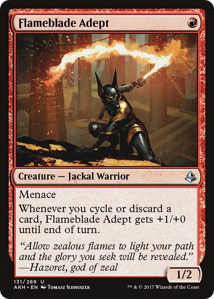 Flameblade Adept (131) [AKH] - MTG Single