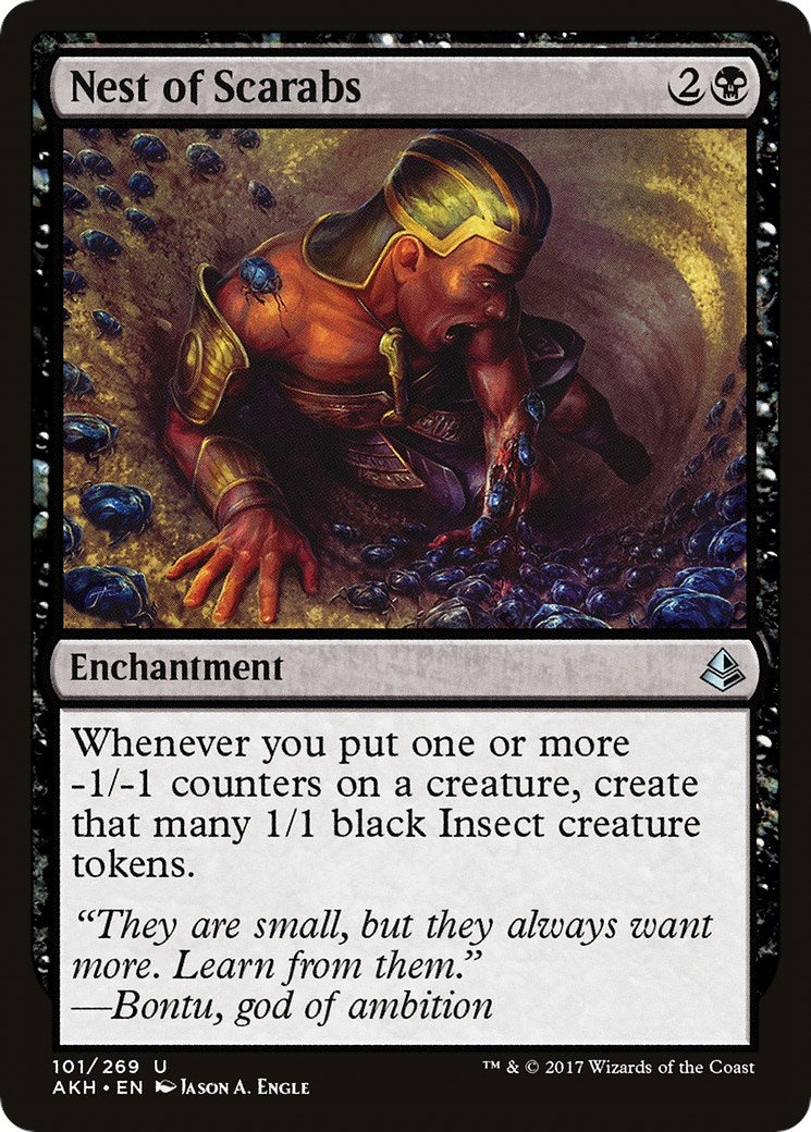 Nest of Scarabs (101) [AKH] - MTG Single