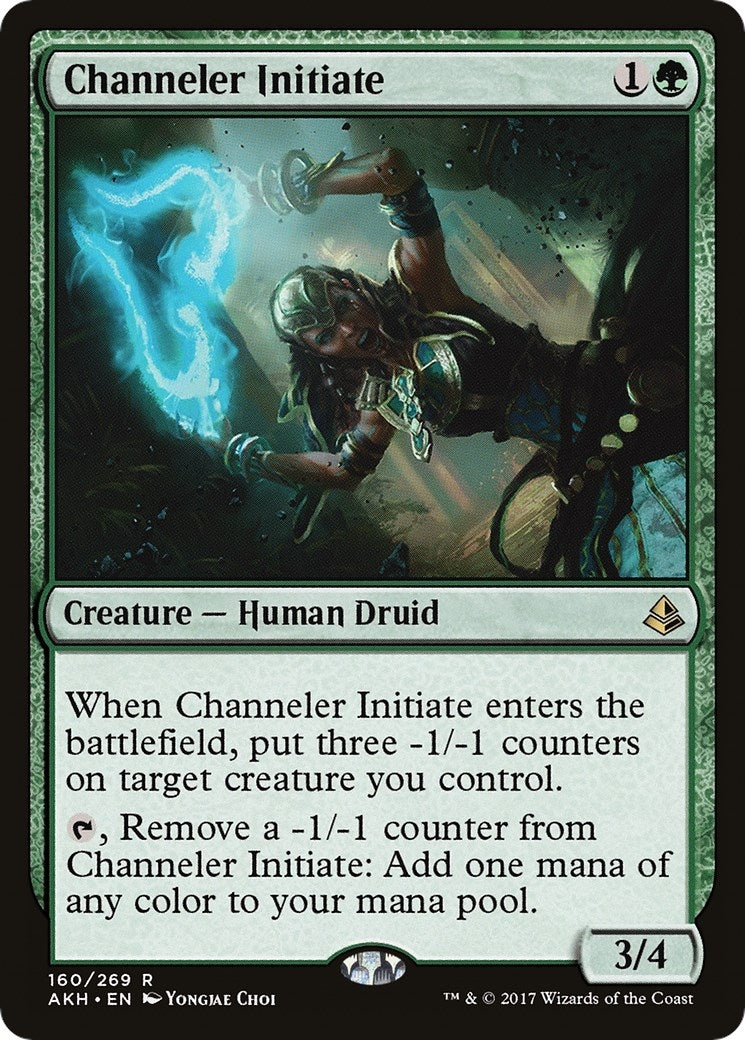 Channeler Initiate (160) [AKH] - MTG Single