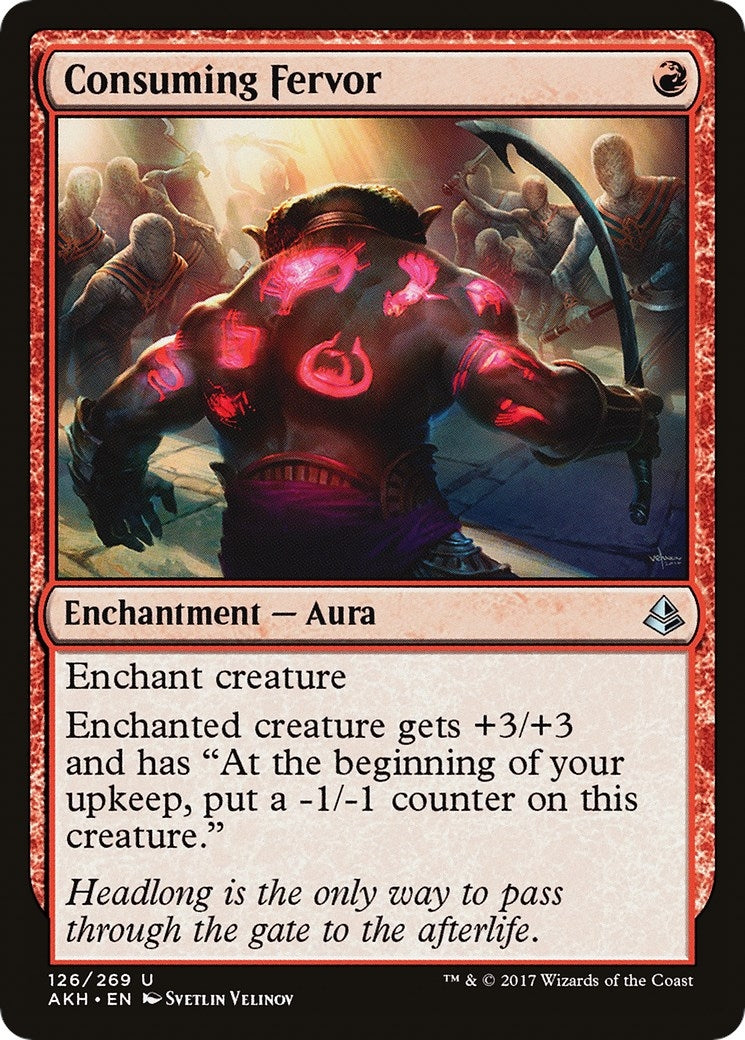 Consuming Fervor (126) [AKH] - MTG Single