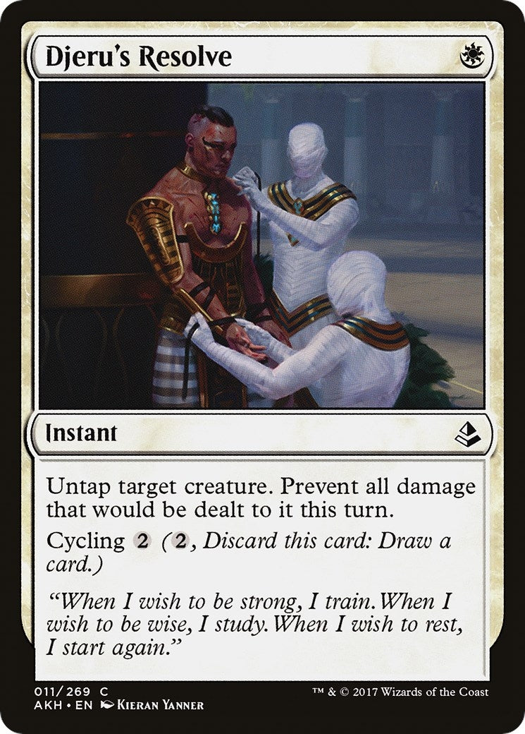 Djeru’s Resolve (11) [AKH] - MTG Single