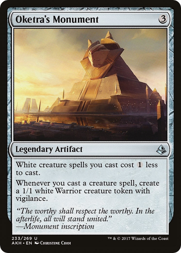 Oketra’s Monument (233) [AKH] - MTG Single