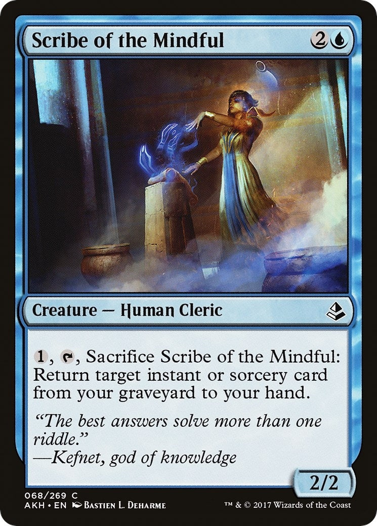 Scribe of the Mindful (68) [AKH] - MTG Single