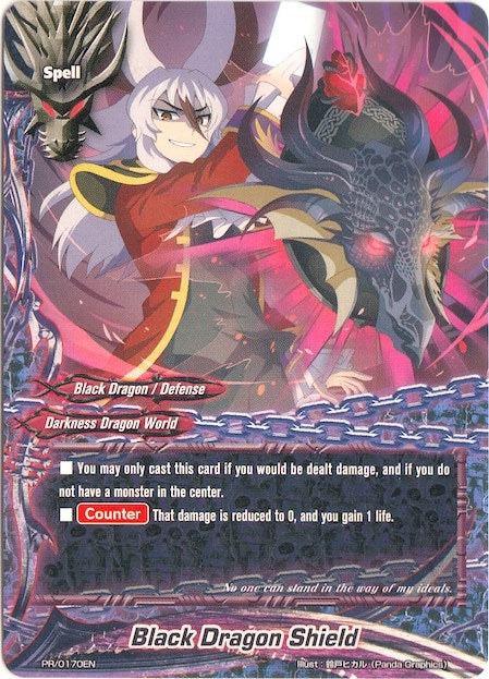 Black Dragon Shield (170) [PR] - Future Card BuddyFight Single
