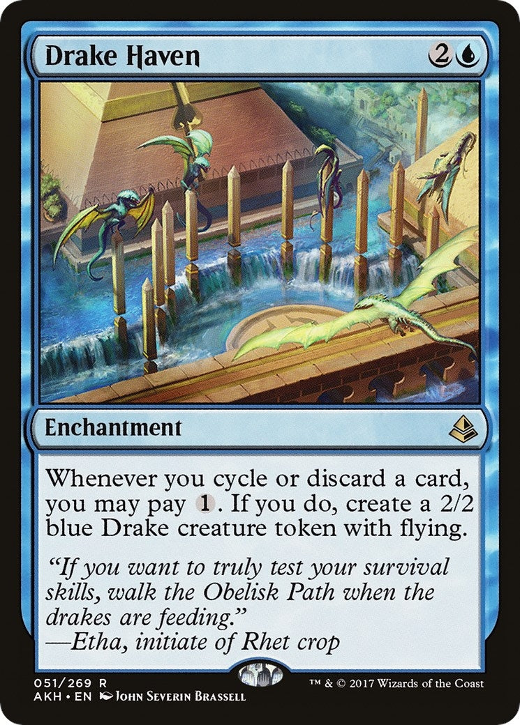 Drake Haven (51) [AKH] - MTG Single