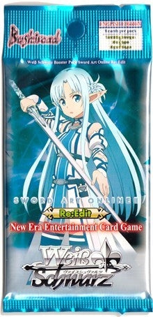 Sword Art Online Re: Edit Booster Pack [SAO/S47] - Weiss Schwarz Sealed