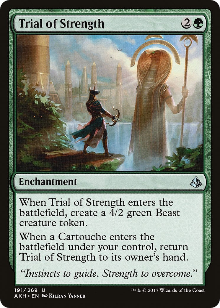 Trial of Strength (191) [AKH] - MTG Single