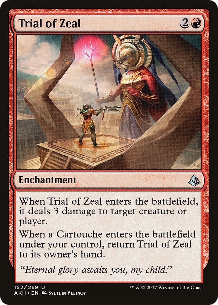Trial of Zeal (152) [AKH] - MTG Single