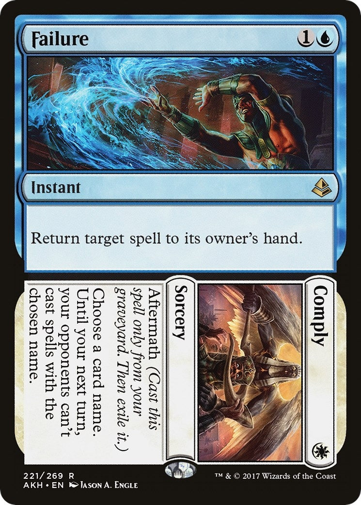 Failure // Comply (221) [AKH] - MTG Single