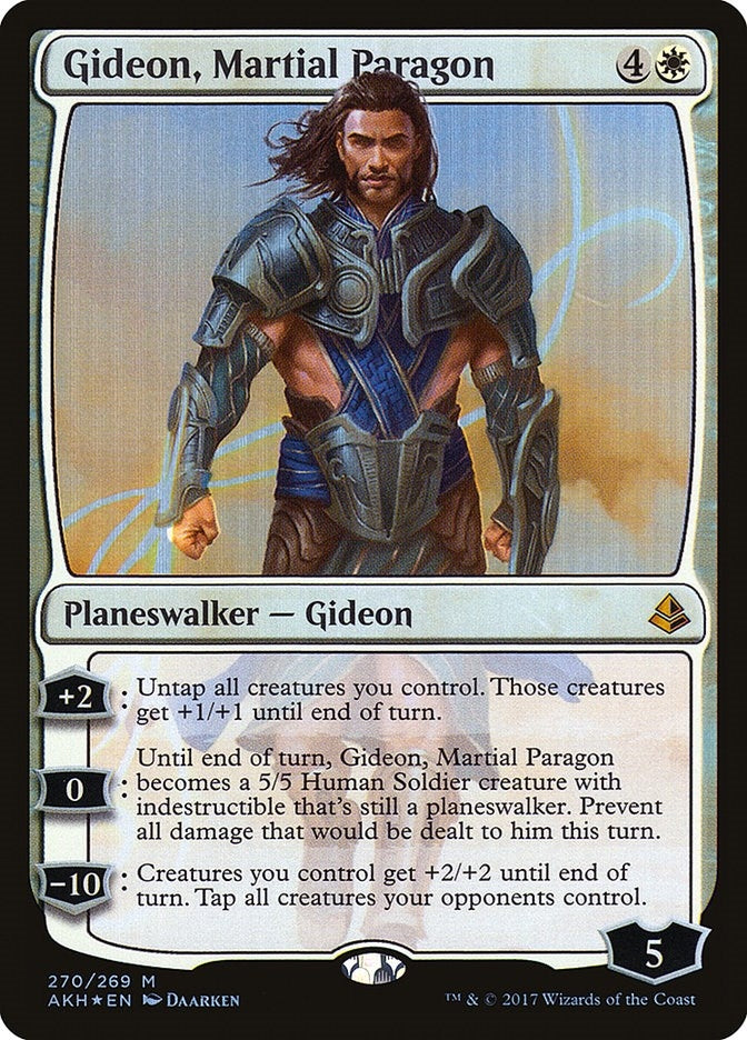 Gideon Martial Paragon (270) [AKH] - MTG Single