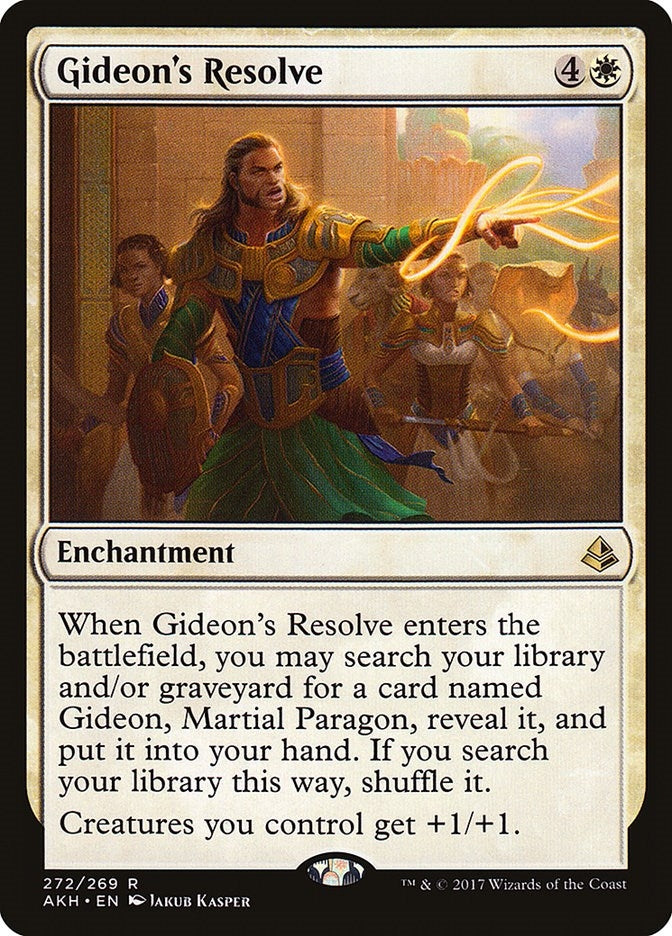 Gideon’s Resolve (272) [AKH] - MTG Single