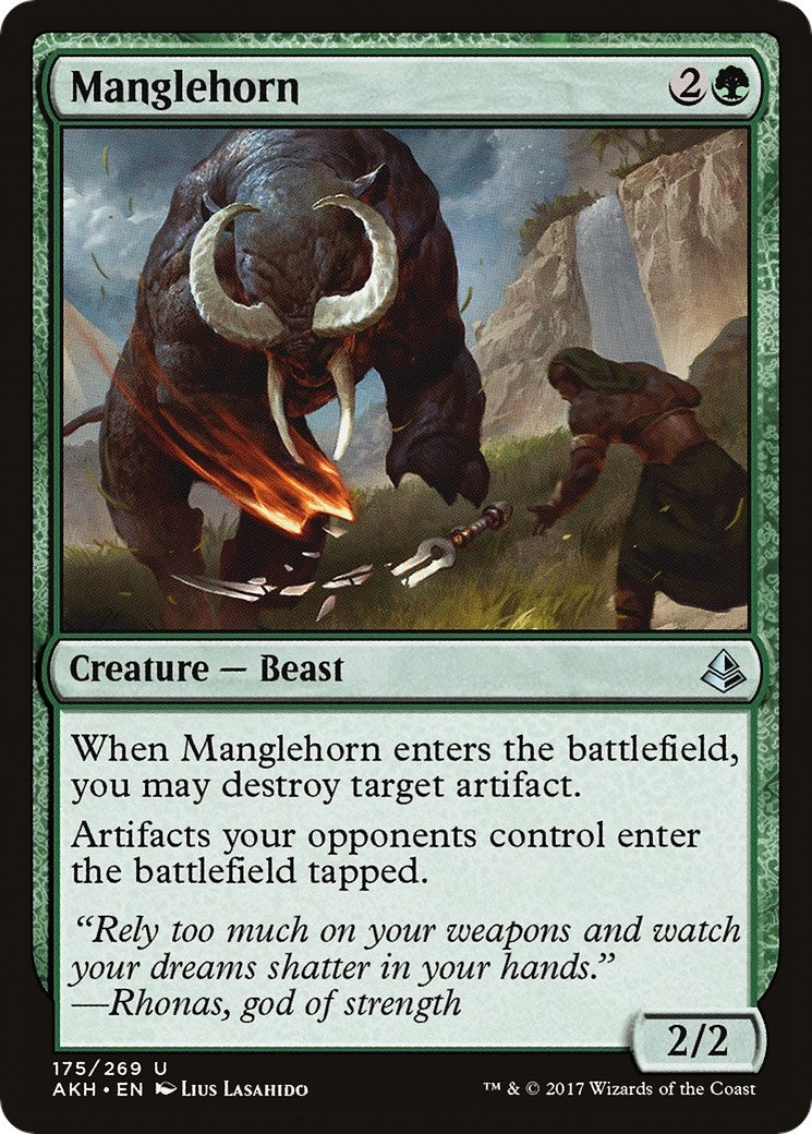 Manglehorn (175) [AKH] - MTG Single