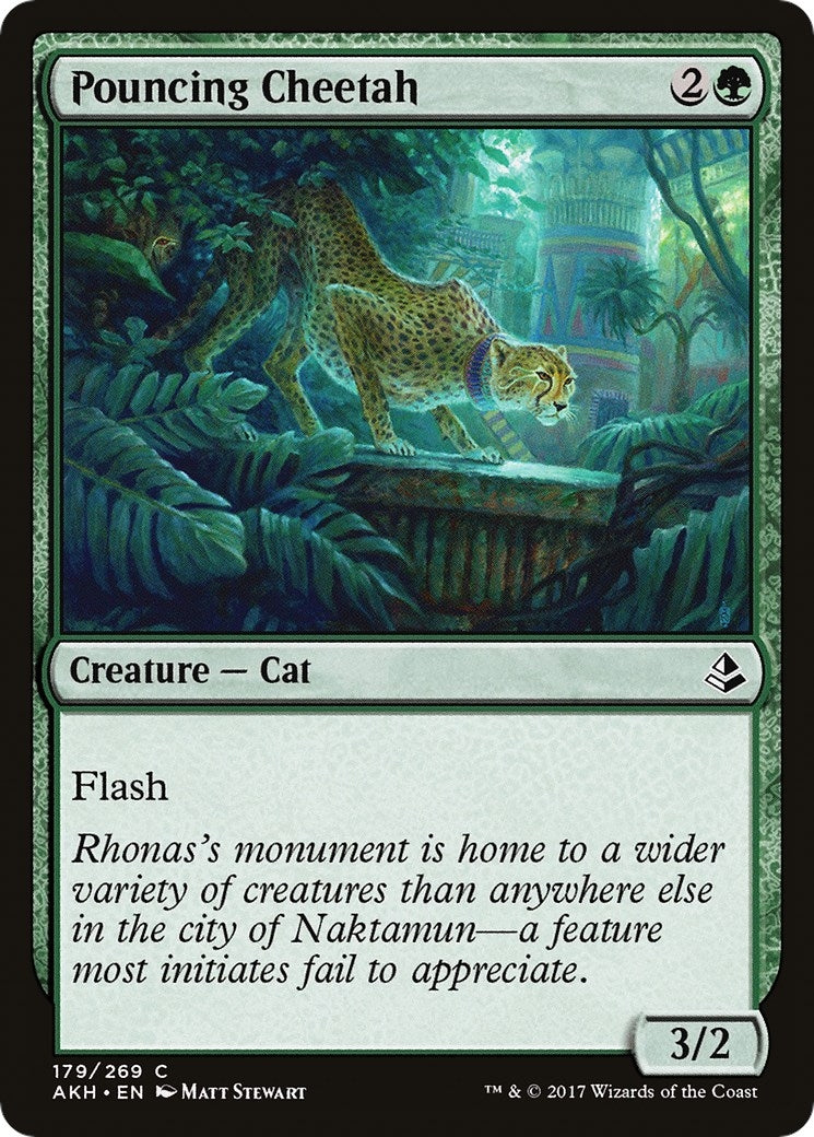 Pouncing Cheetah (179) [AKH] - MTG Single