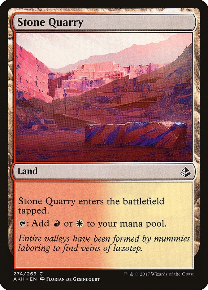 Stone Quarry (274) [AKH] - MTG Single