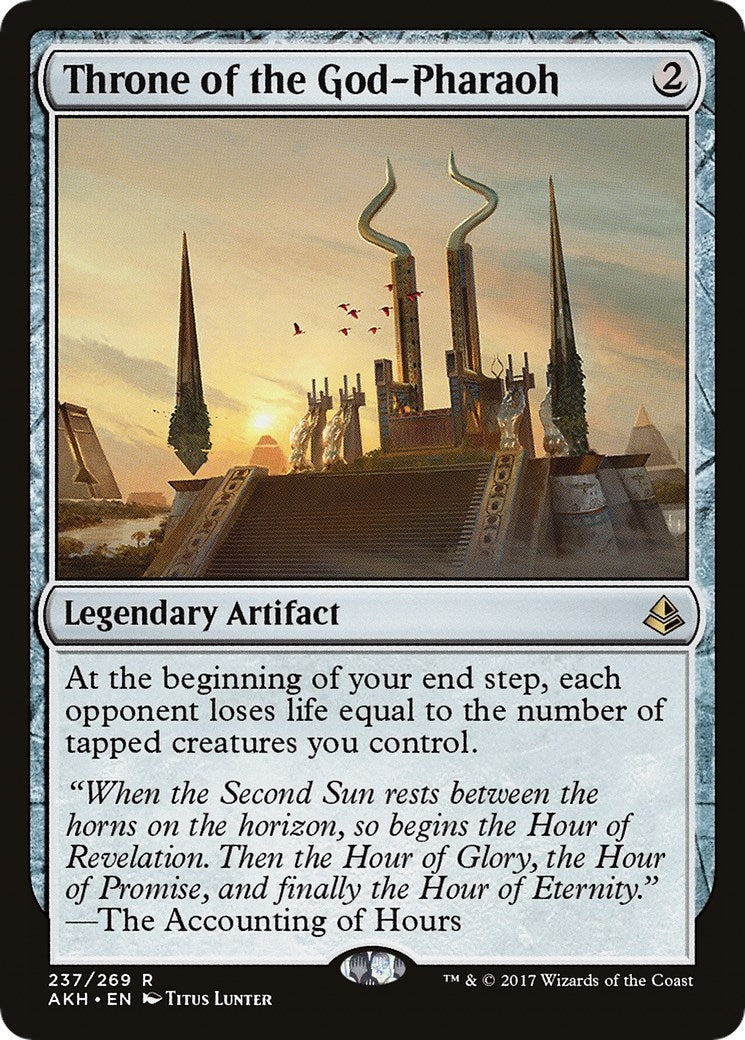 Throne of the God-Pharaoh (237) [AKH] - MTG Single