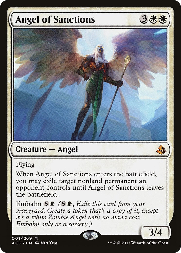 Angel of Sanctions (1) [AKH] - MTG Single