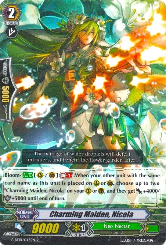 Charming Maiden Nicola (10043) [G-BT10] - Cardfight Vanguard Single