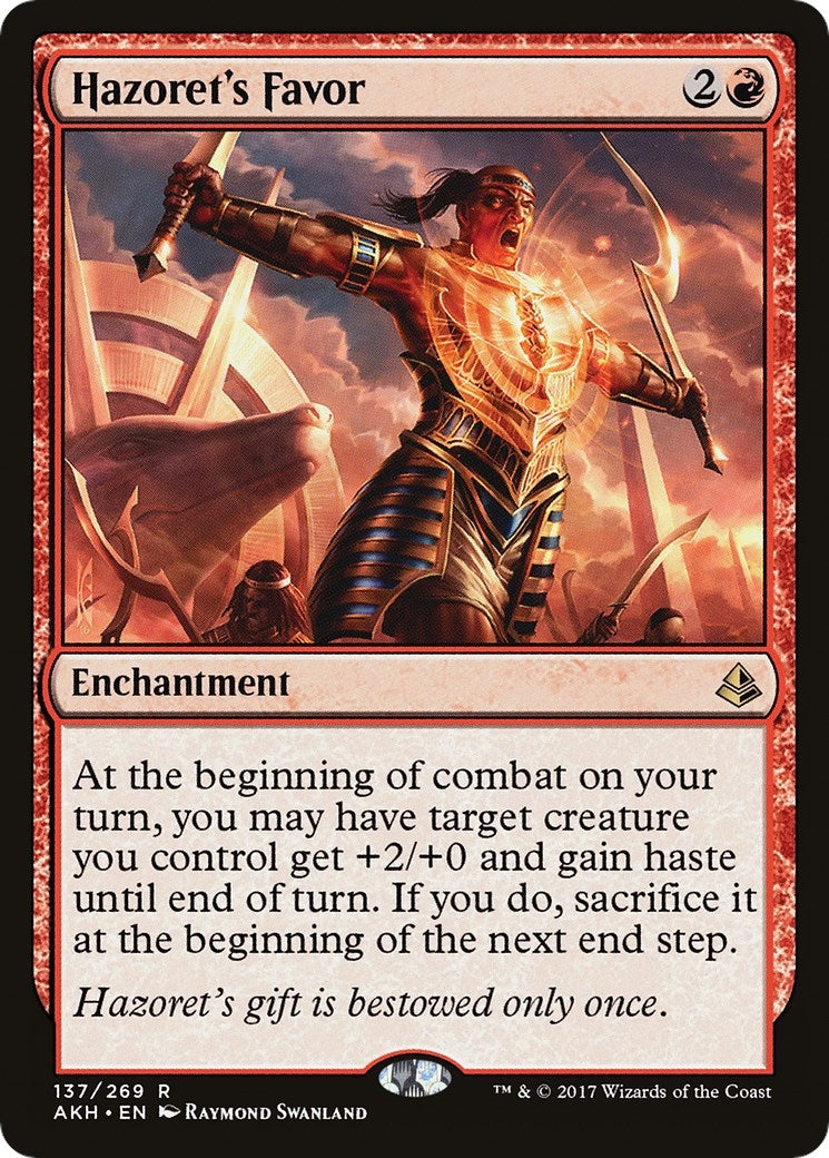 Hazoret’s Favor (137) [AKH] - MTG Single