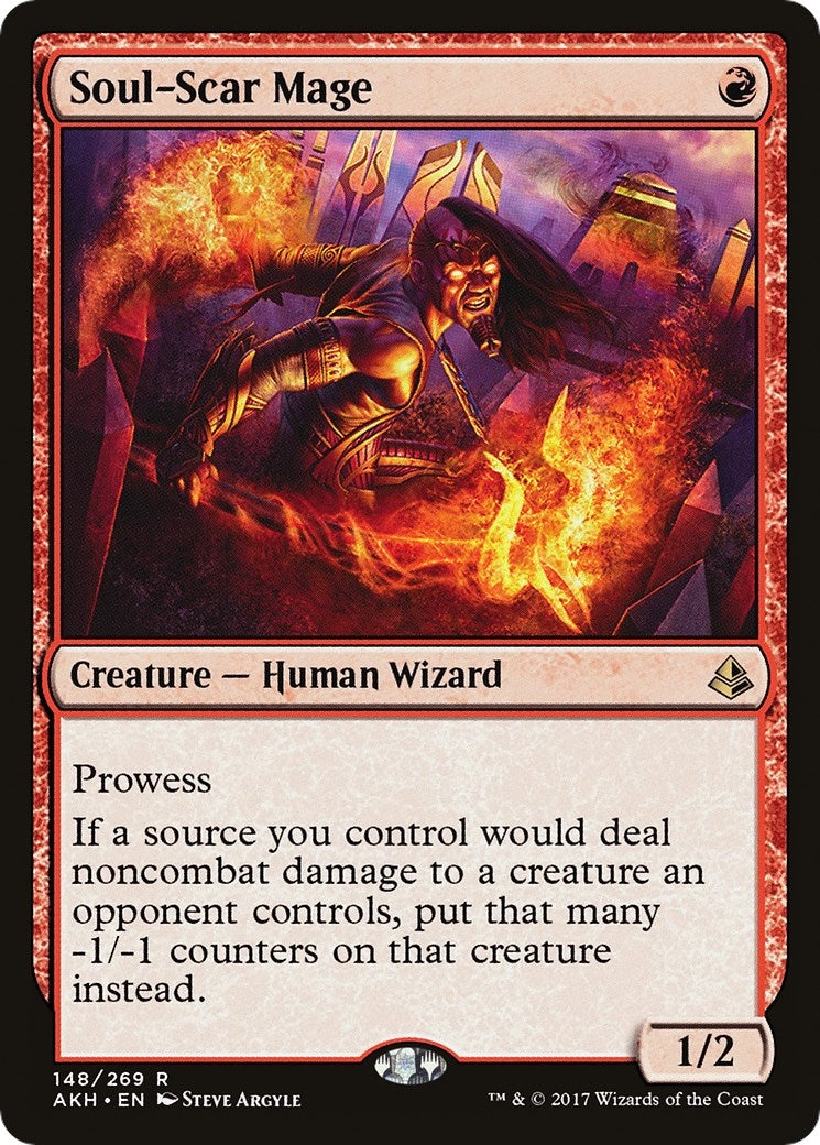 Soul-Scar Mage (148) [AKH] - MTG Single