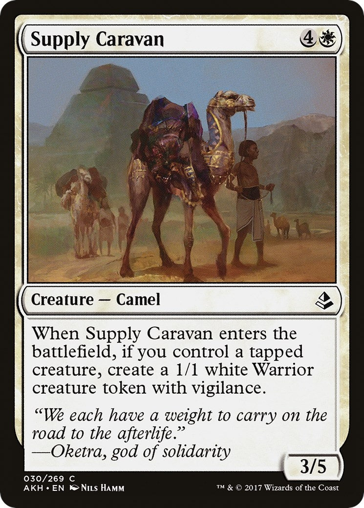 Supply Caravan (30) [AKH] - MTG Single