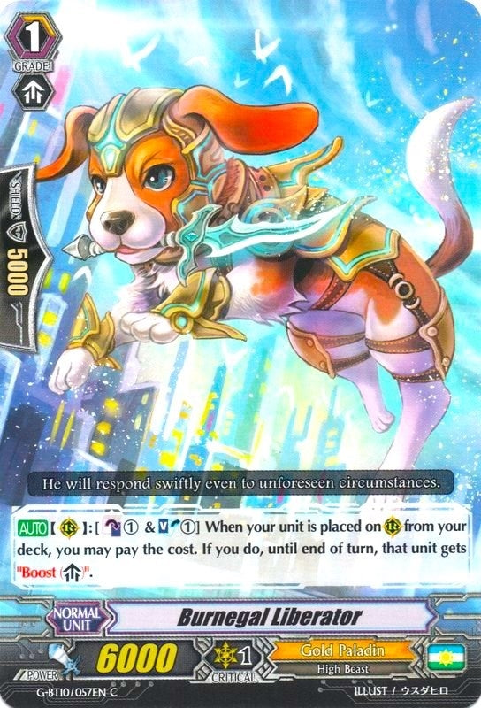 Burnegal Liberator (10057) [G-BT10] - Cardfight Vanguard Single
