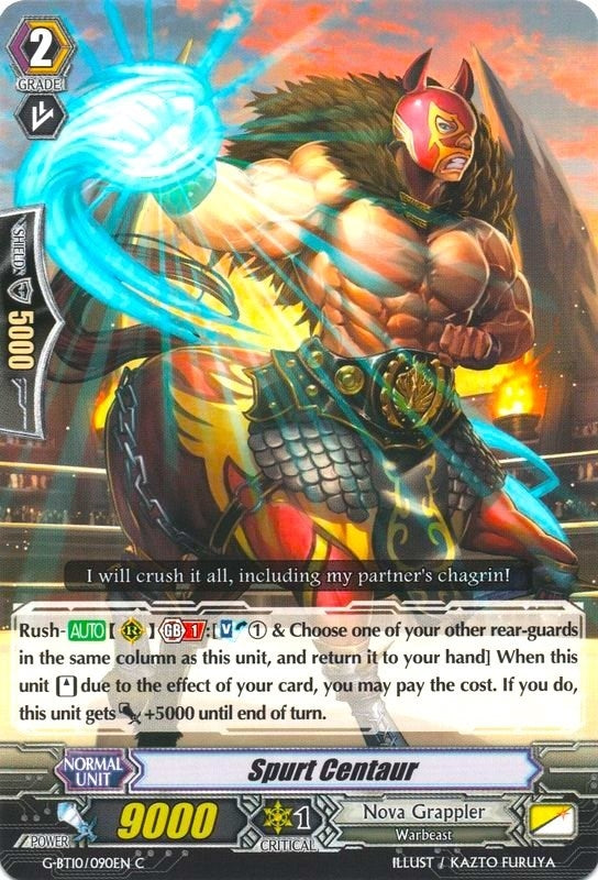 Spurt Centaur (10090) [G-BT10] - Cardfight Vanguard Single