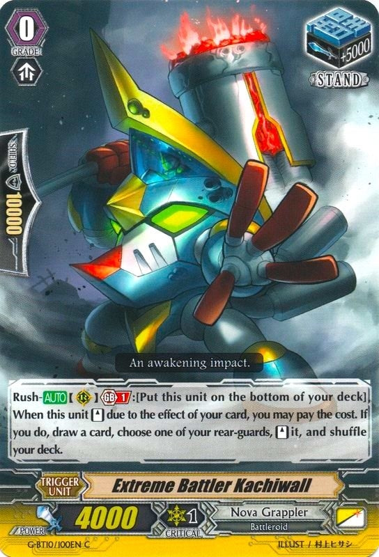Extreme Battler Kachiwall (10100) [G-BT10] - Cardfight Vanguard Single