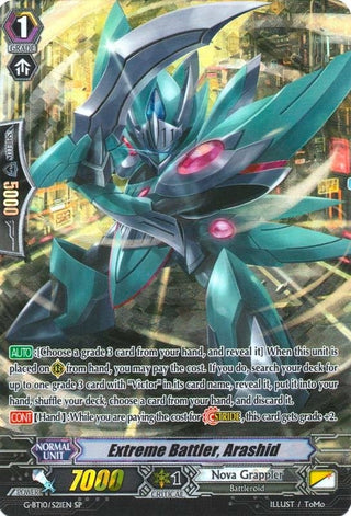 Extreme Battler Arashid (SP) (1021) [G-BT10] - Cardfight Vanguard Single