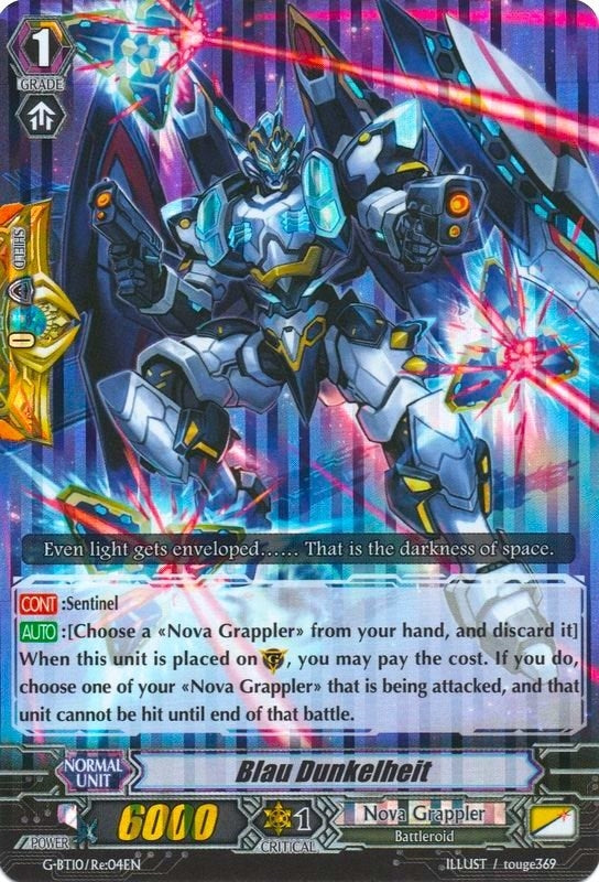 Blau Dunkelheit (1004) [G-BT10] - Cardfight Vanguard Single