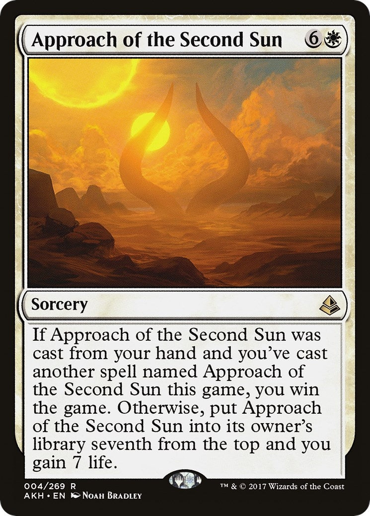Approach of the Second Sun (4) [AKH] - MTG Single