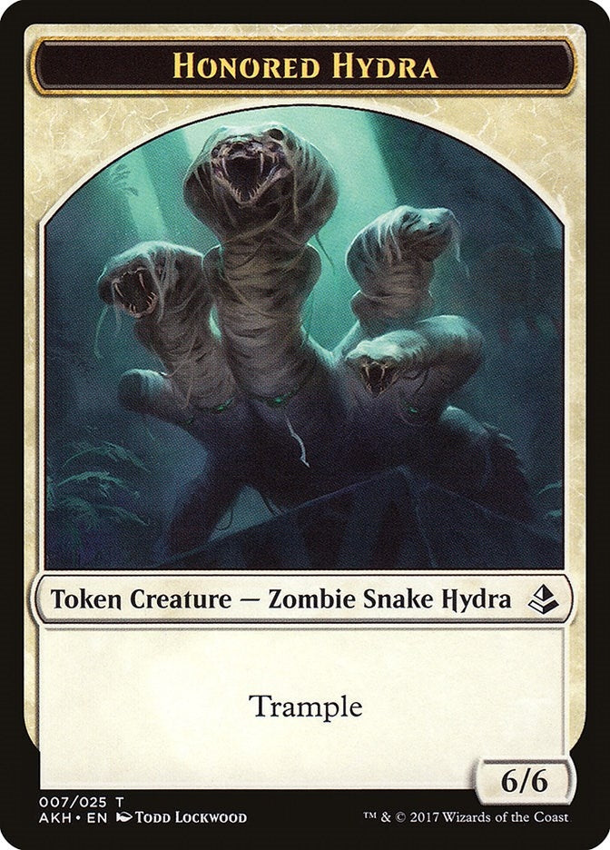 Honored Hydra Token (0) [AKH] - MTG Single