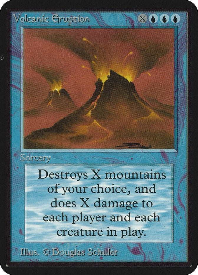 Volcanic Eruption [LEA] - MTG Single
