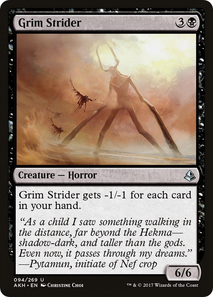 Grim Strider (94) [AKH] - MTG Single