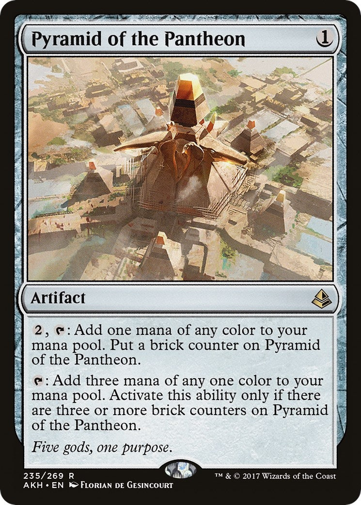 Pyramid of the Pantheon (235) [AKH] - MTG Single