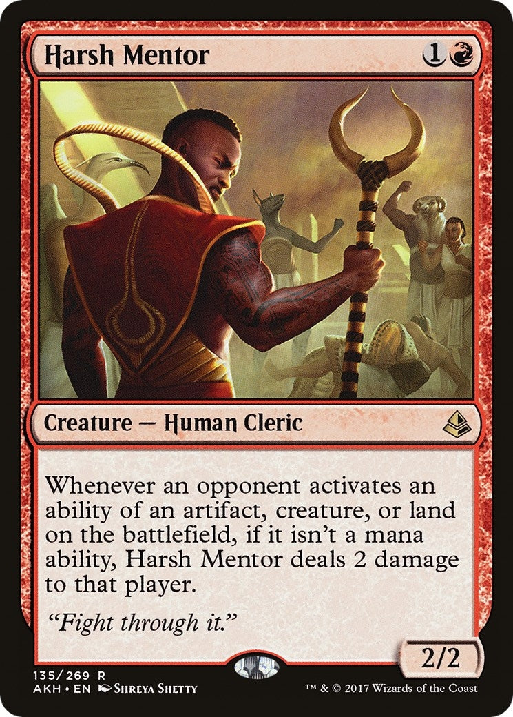 Harsh Mentor (135) [AKH] - MTG Single